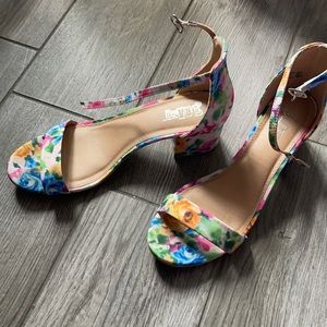 Floral heels